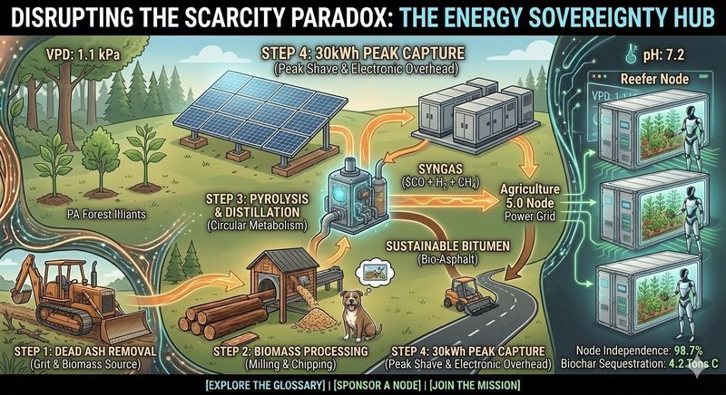 AI Sustainable Foods aquaponics farm and solar containers in the Pocono Mountains